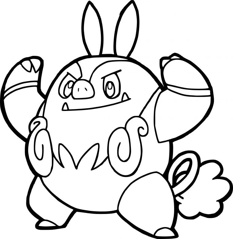 Coloriage Grotichon Pokemon À Imprimer intérieur Coloriage De Pokémon À Imprimer