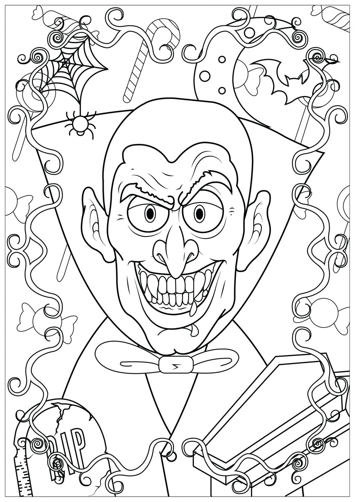 - Coloriage Halloween - Coloriages Pour Enfants destiné Image A Colorier Halloween