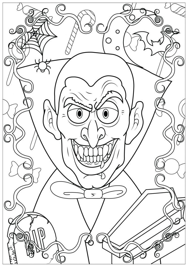 – Coloriage Halloween – Coloriages Pour Enfants destiné Image A Colorier Halloween