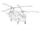 Coloriage Hélicoptère 10 - Coloriage Helicopteres - Coloriages Transports dedans Helicoptere Dessin