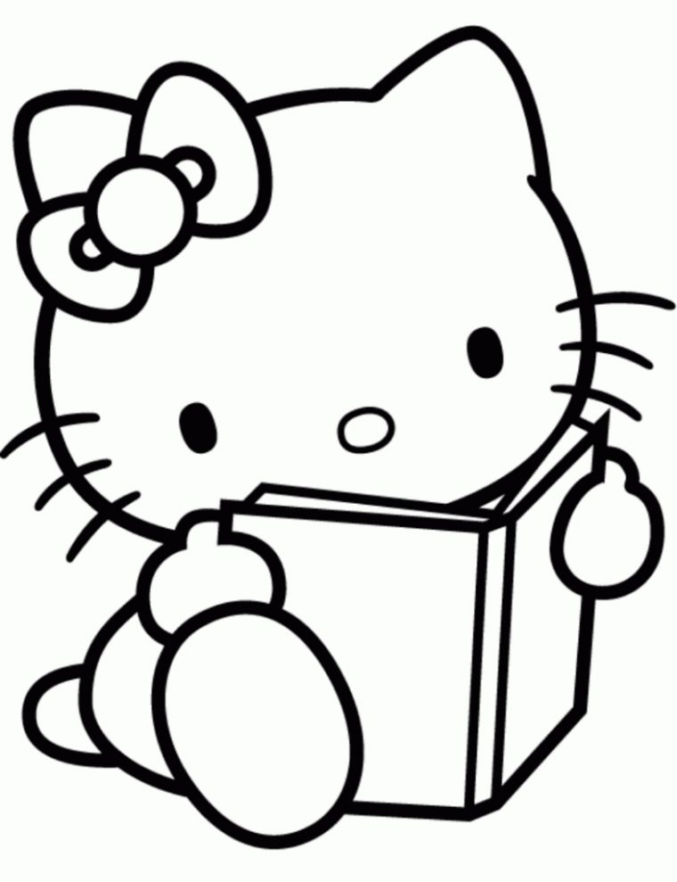 Coloriage Hello Kitty Couleur  Des Milliers De Coloriage Imprimable avec Dessin De Hello Kitty En Couleur