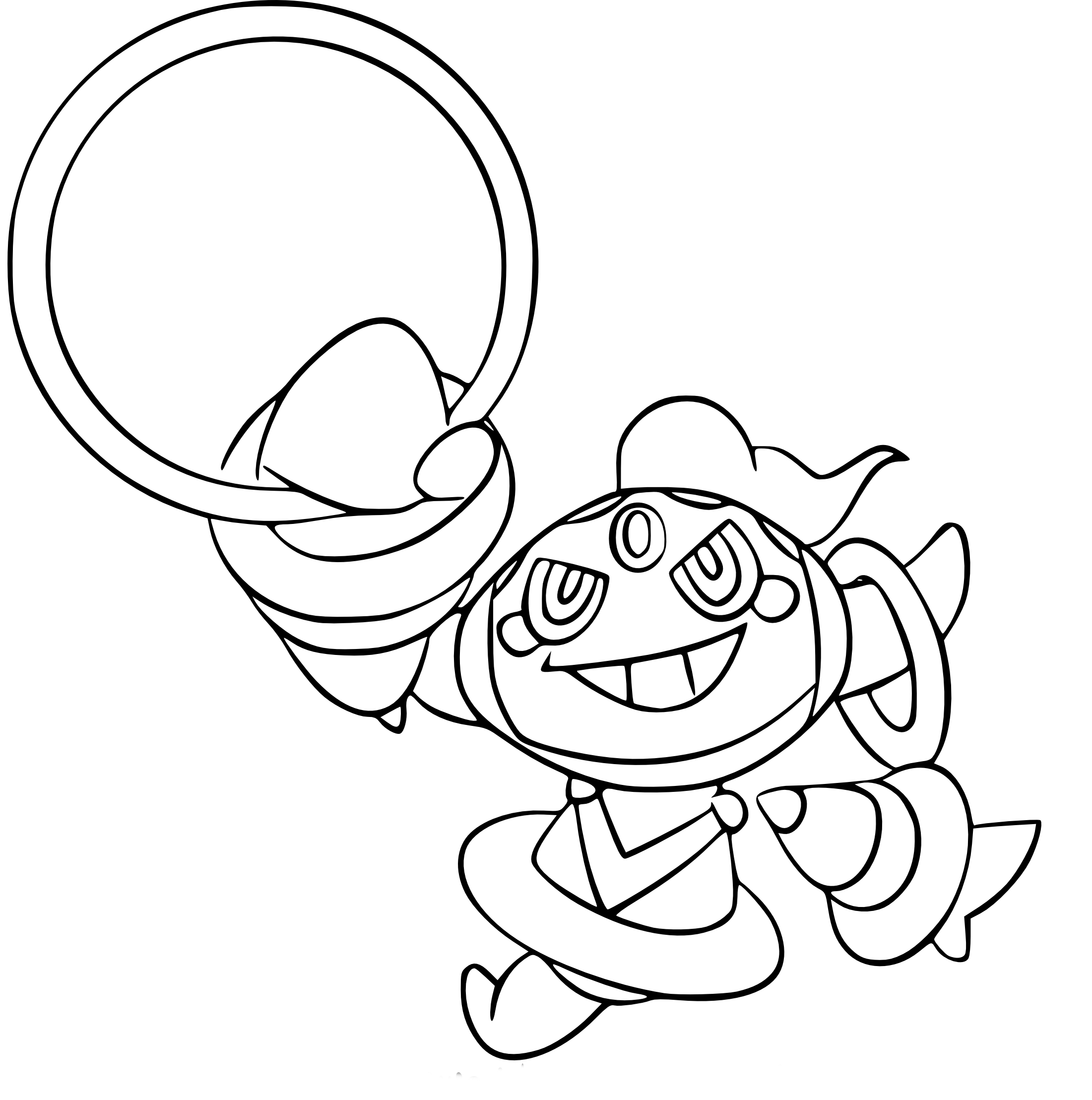 Coloriage Hoopa Pokemon À Imprimer encequiconcerne Coloriages Pokémon 