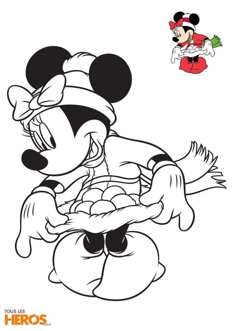 Coloriage Imprimer Mickey Noel – Coloriage Imprimer intérieur Mickey A Colorier Et A Imprimer