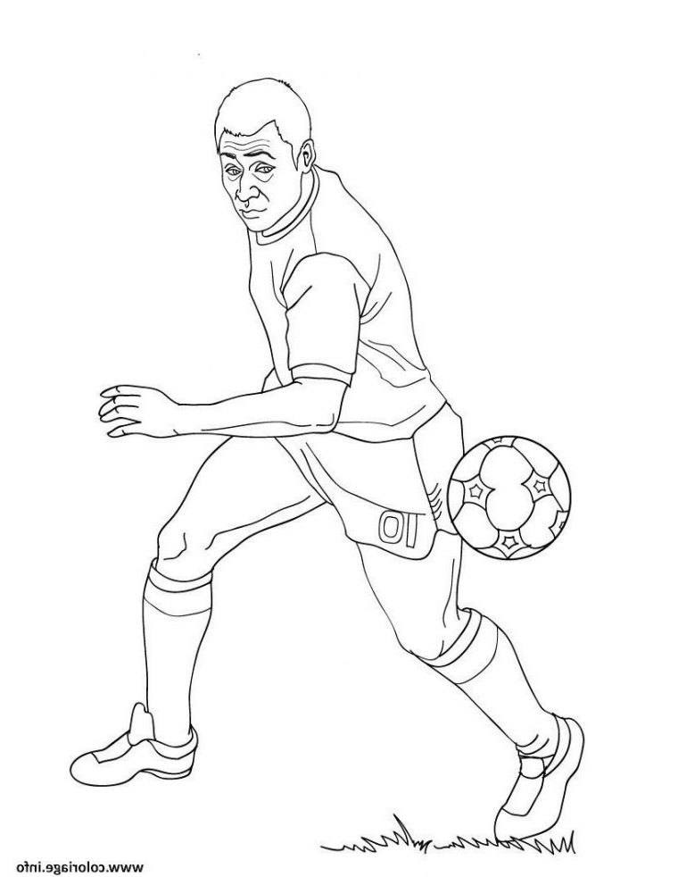 Coloriage Joueur De Foot Mbapp? – Pefunctional serapportantà Coloriage De Joueur De Foot