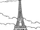 Coloriage La Tour Eiffel En Ligne Gratuit À Imprimer à Dessin Tour Eiffel À Imprimer