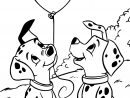 Coloriage Les 101 Dalmatiens Pongo Et Perdita Dessin Disney Walt À Imprimer serapportantà Coloriage E