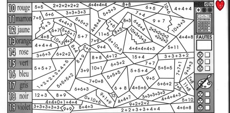 Coloriage Magique Ce1 - Coloriage Magique Cp Maths Numération concernant Coloriage Magique Ce1 Multiplication A Imprimer 