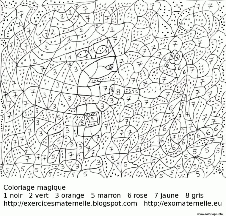 Coloriage Magique Ce2 Addition 136 Dessin Magique À Imprimer intérieur Coloriage Magique A Imprimer