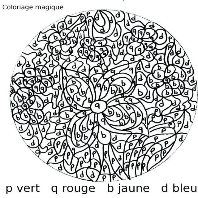 Coloriage Magique Difficile 4Eme At Supercoloriage  Coloring Pages tout Dessin Difficile A Imprimer 