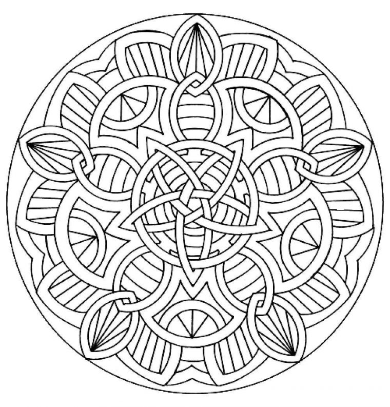 Coloriage Mandala Cp Imprimer – Coloriage Imprimer tout Dessin De Mandala À Imprimer