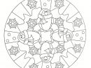 Coloriage Mandala Noel 23 Dessin Mandala De Noel À Imprimer intérieur Mandalas Noel
