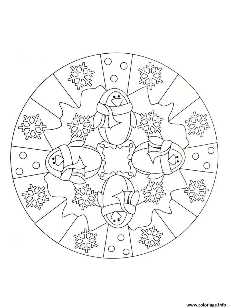 Coloriage Mandala Noel 23 Dessin Mandala De Noel À Imprimer intérieur Mandalas Noel 