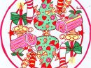 Coloriage Mandala Noël À Imprimer dedans Mandalas Noel