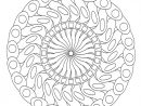 Coloriage Mandala Pétales En Ligne Dessin Gratuit À Imprimer pour Coloriage Gratuit En Ligne