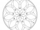 Coloriage Mandalas Fleurs #117037 (Mandalas) - Album De Coloriages intérieur Dessin A Colorier Mandala