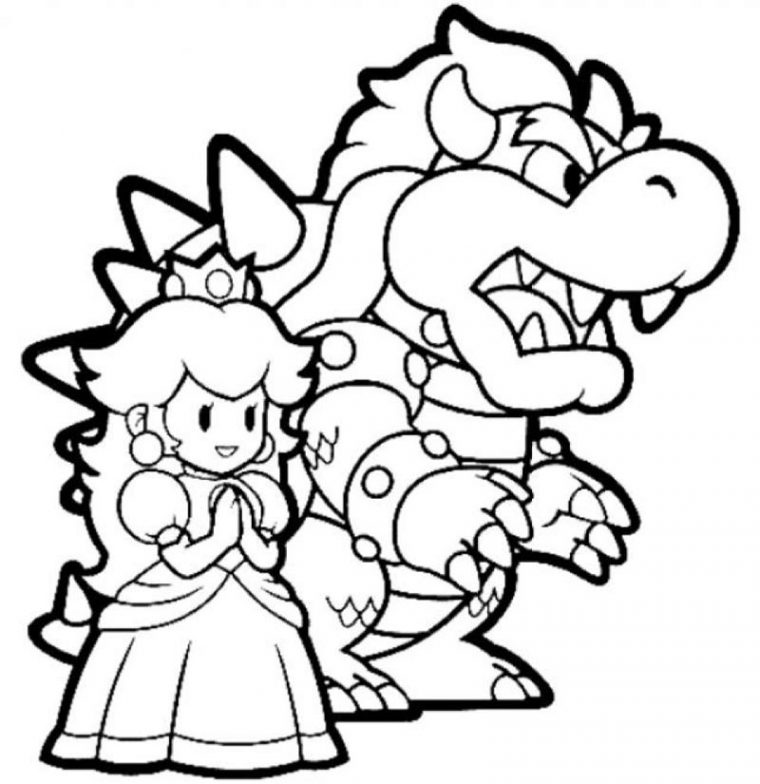 Coloriage Mario Bros #112593 (Jeux Vidéos) – Album De Coloriages encequiconcerne Dessins De Mario