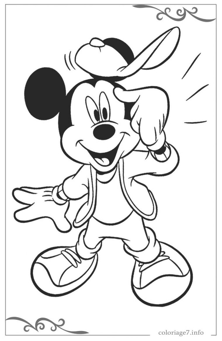 Coloriage Mickey À Imprimer Gratuit – Burnhamu3A tout Coloriage Mickey A Imprimer