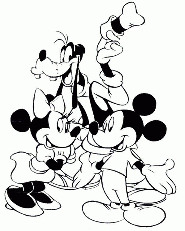 Coloriage Mickey À Imprimer (Mickey Noël, Mickey Bébé, ) serapportantà Coloriage Bebe Mickey