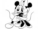 Coloriage Mickey Et Minnie Amoureux Dessin Gratuit À Imprimer pour Coloriage Mickey Et Minnie