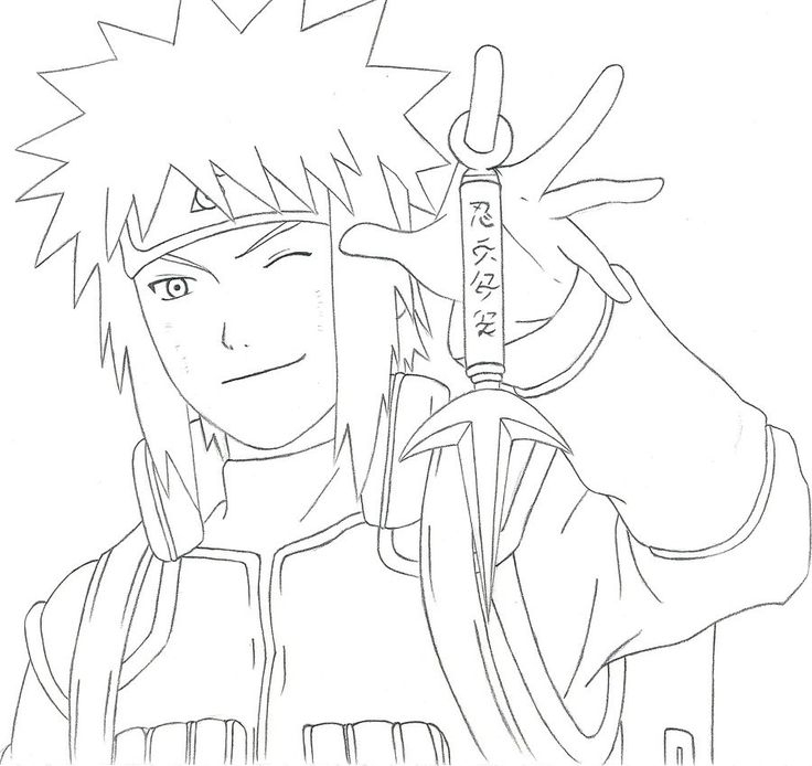 Coloriage Minato – Recherche Google  Manga Coloring Book, Anime à Coloriage Naruto Shippuden Sasuke