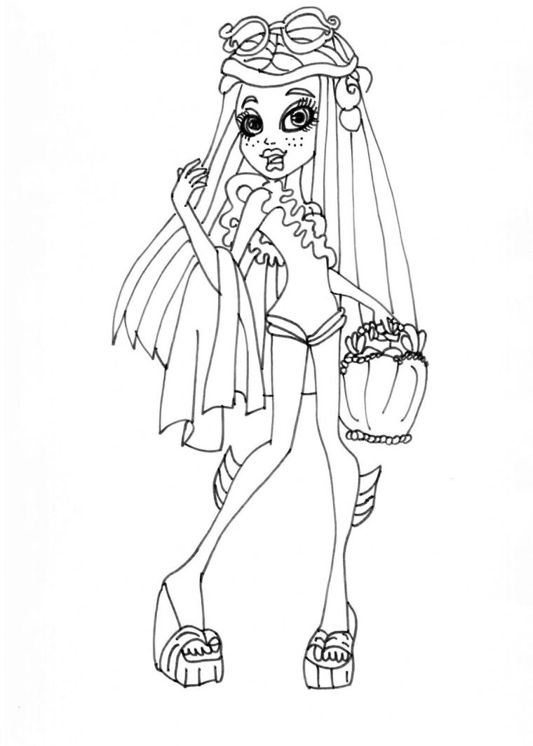 Coloriage Monster High À Imprimer Pour Les Enfants – Cp18478 destiné Dessin A Imprimer Gratuit Monster High