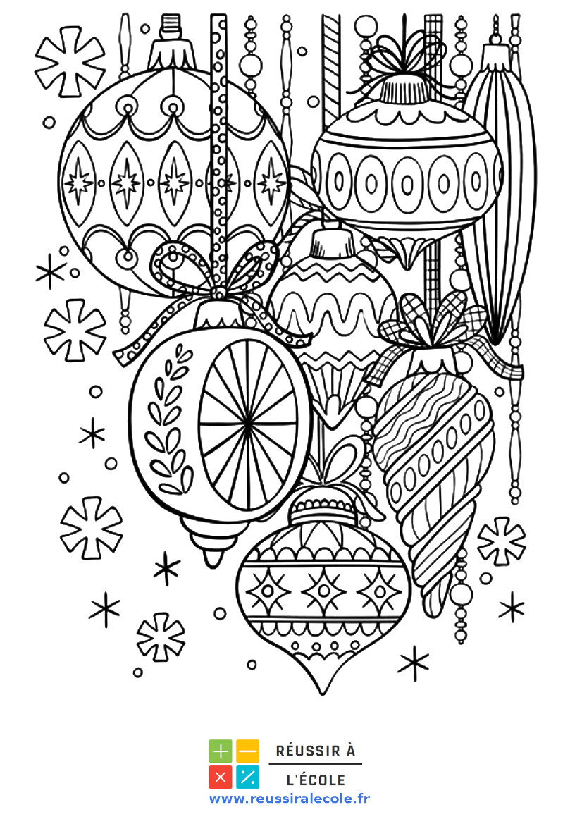 Coloriage Noel  30 Images Inédites À Imprimer Gratuitement encequiconcerne Dessi De Noel 