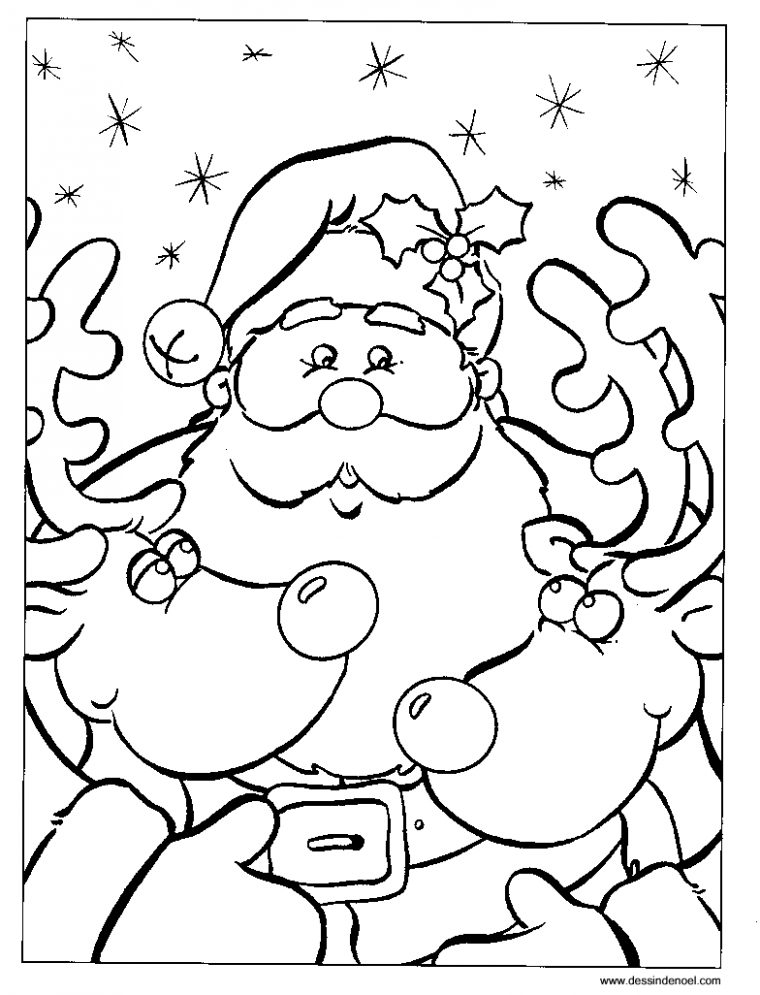 Coloriage Noël #55082 (Fêtes Et Occasions Spéciales) – Album De Coloriages encequiconcerne Dessin Pour Noel