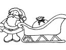 Coloriage Père Noël Avec Traîneau - Coloriages Gratuits À Imprimer dedans Coloriage Pere Noel Et Traineau