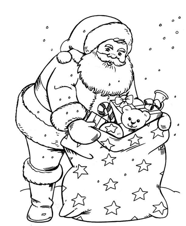 Coloriage Père Noel Pour Enfant Dessin Gratuit À Imprimer dedans Dessin Noel A Imprimer Gratuit 