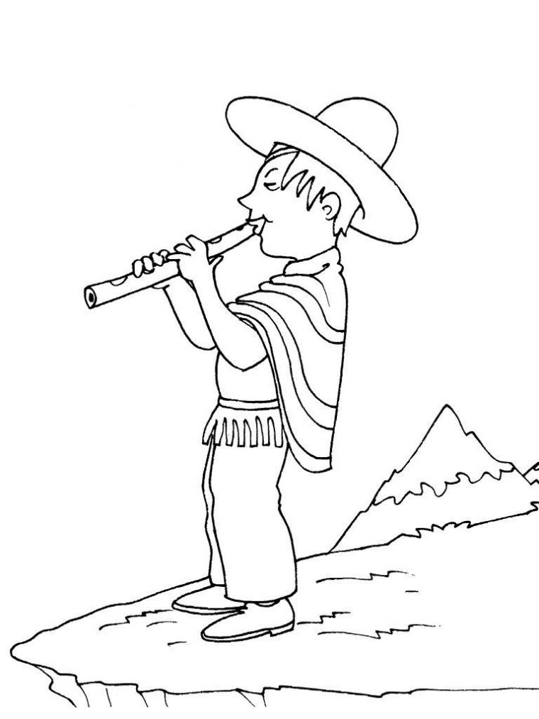 Coloriage Petit Inca 24 – Coloriage Enfants Garcons Incas – Coloriages à Coloriages Garçons