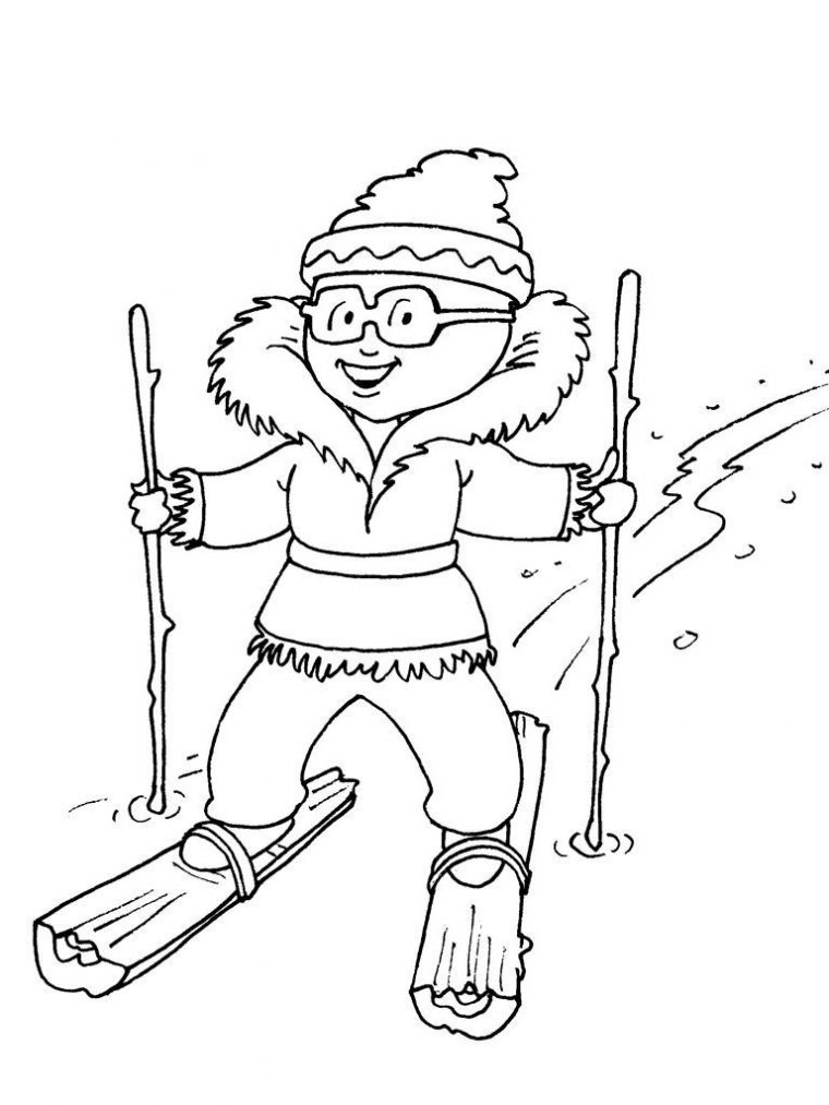 Coloriage Petit Inuit 27 – Coloriage Enfants Garcons Inuit – Coloriages à Coloriages Garçons