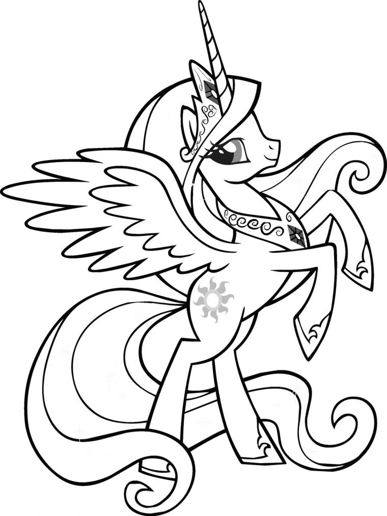 Coloriage Petit Poney #41873 (Dessins Animés) – Album De Coloriages dedans Dessiner Un Poney