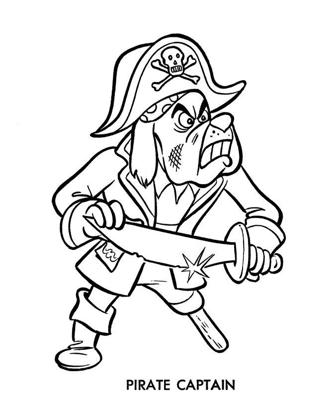 Coloriage Pirate #105093 (Personnages) - Album De Coloriages à Coloriage Fée Pirate 