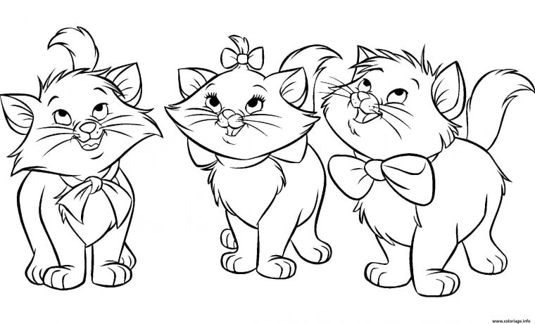 Coloriage Plusieurs Chatons En Famille Dessin Chat À Imprimer encequiconcerne Coloriage De Chat À Imprimer