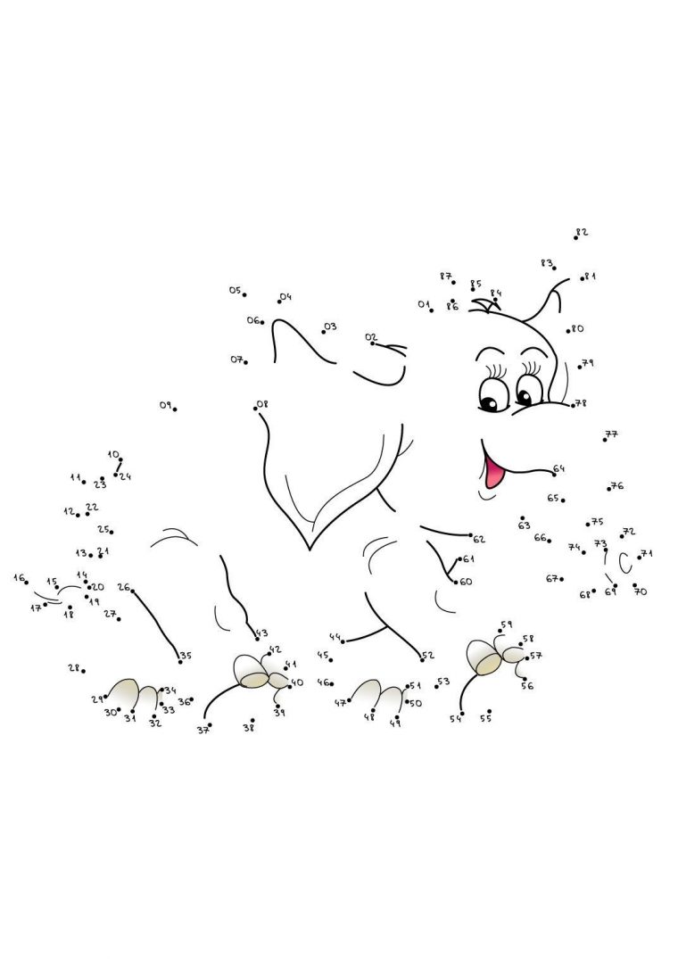 Coloriage Point Par Point 7 - Coloriage Point Par Point - Coloriages ...