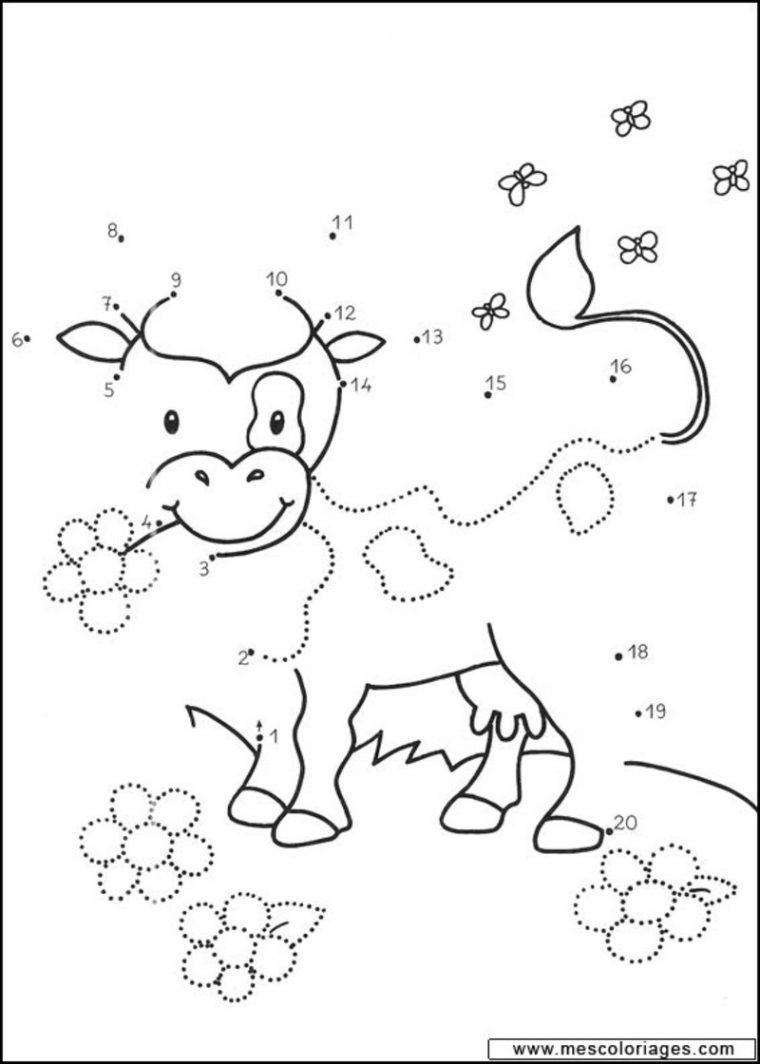 Coloriage Point Par Point Maternelle  30000 ++ Collections De Pages À serapportantà Coloriage Point Par Point