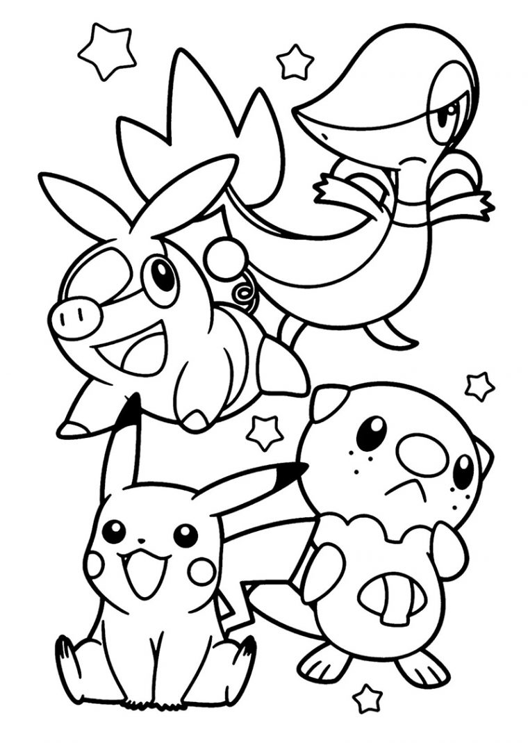 Coloriage Pokemon. 100 Meilleures Images Gratuitement Imprimer avec Coloriag Pokemon