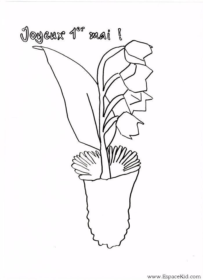 Coloriage Pot De Muguet À Imprimer Dans Les Coloriages Muguet – Dessin dedans Coloriage Muguet A Imprimer