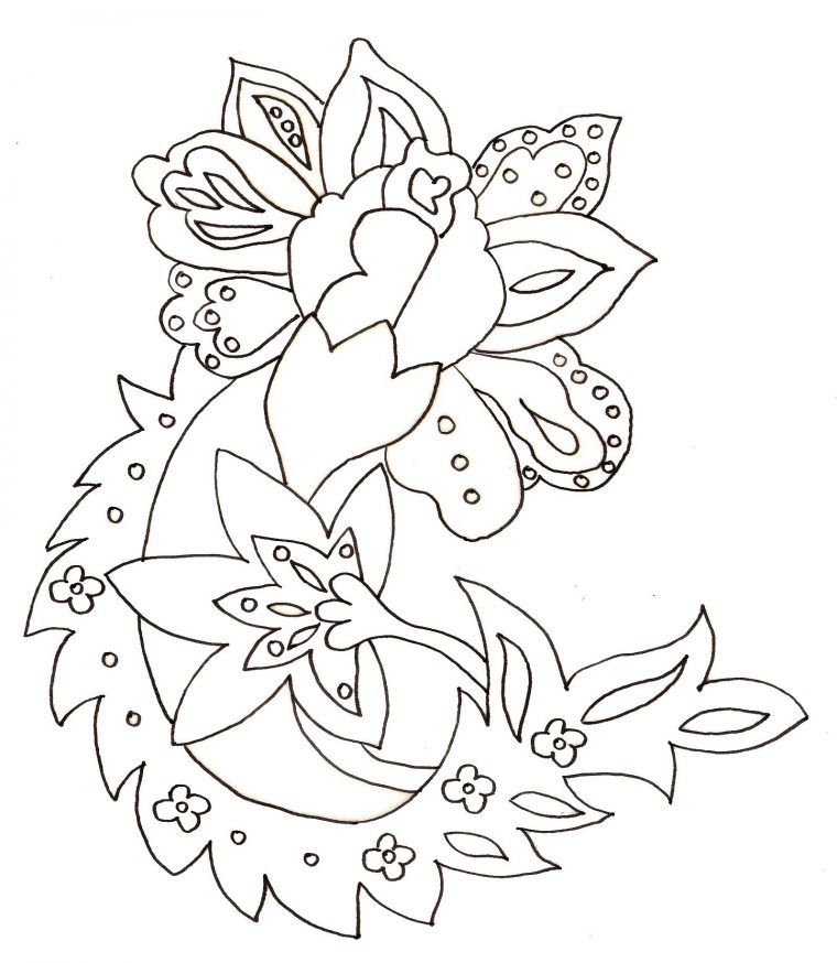 Coloriage Printemps concernant Coloriage Fleur