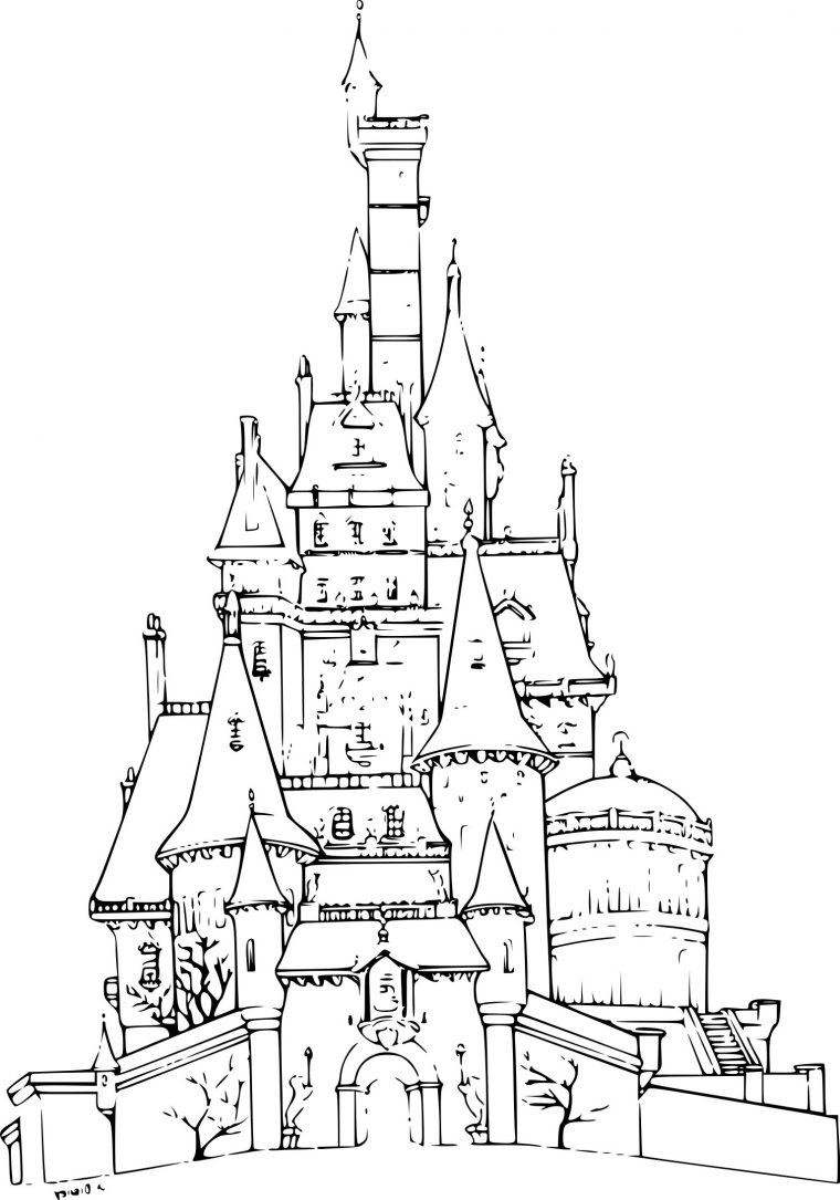 Coloriage Reine Des Neiges Chateau Inspirant Image Coloriage Chateau encequiconcerne Coloriage À Imprimer Chateau De Princesse