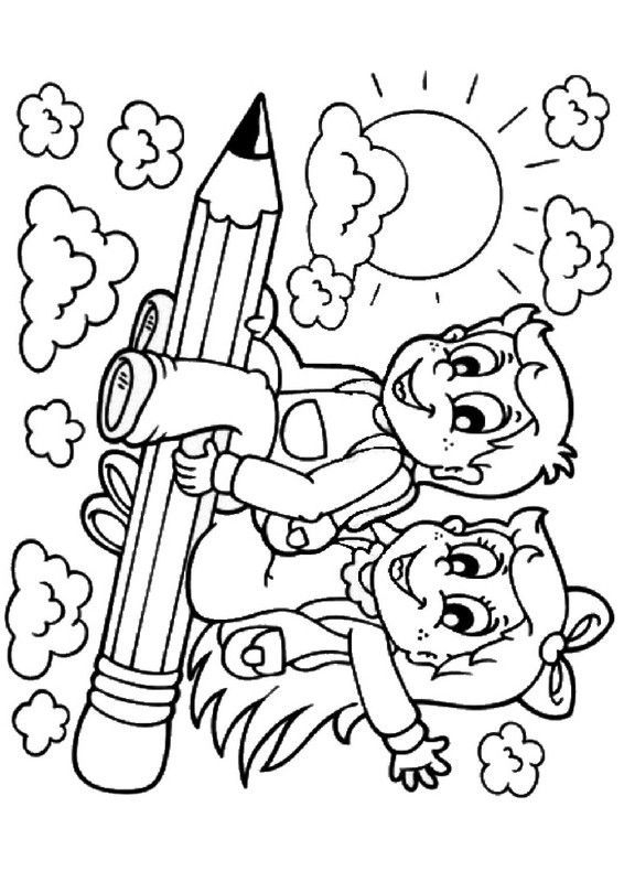 Coloriage Rentree Scolaire concernant Coloriages Enfants 