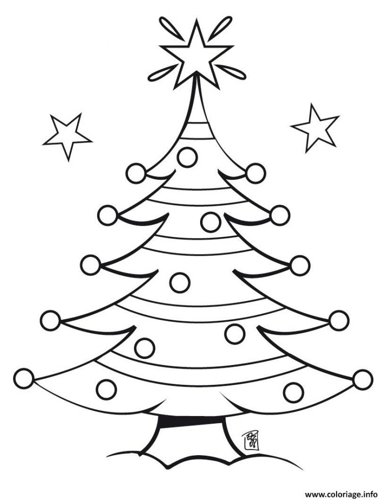 Coloriage Sapin De Noel 6 Dessin Sapin Noel À Imprimer pour Coloriage Gratuit À Imprimer Sapin De Noel