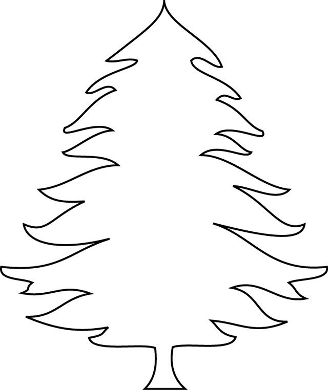 Coloriage Sapin De Simple À Compléter dedans Coloriage Gratuit À Imprimer Sapin De Noel 