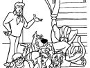 Coloriage Scooby Doo Tombe De L'Escalier Dessin Gratuit À Imprimer dedans Scoubidou Coloriage