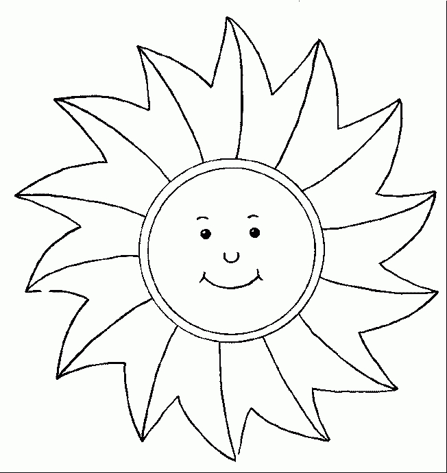 Coloriage Soleil 07 – Coloriage En Ligne Gratuit Pour Enfant encequiconcerne Dessin De Soleil À Imprimer