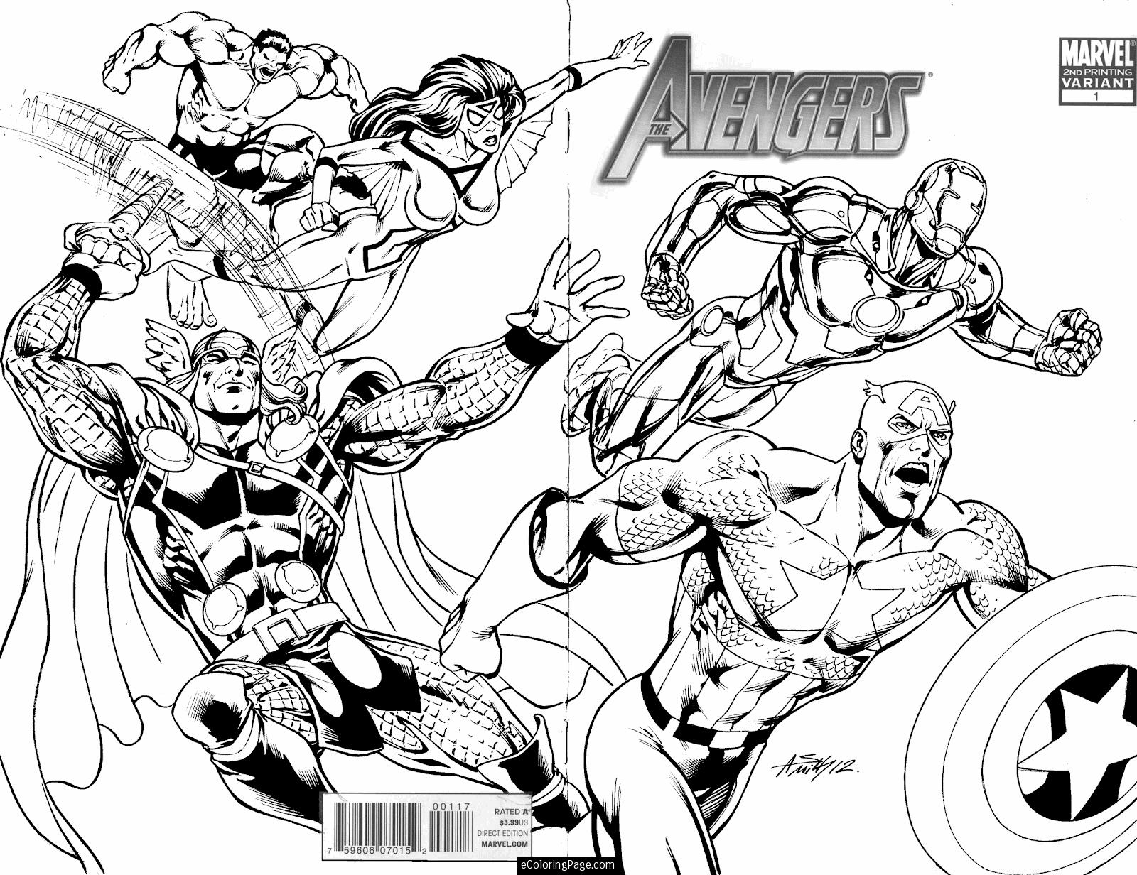 Coloriage Super Héros Marvel #79675 (Super-Héros) - Album De Coloriages destiné Super Heros A Colorier
