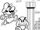 Coloriage Super Mario Jeux Pour Enfant Dessin Gratuit À Imprimer pour Dessin De Super Mario