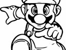 Coloriage Super Mario Run À Imprimer destiné Mario A Colorier