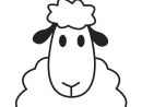 Coloriage Tête De Mouton - Coloriages Gratuits À Imprimer - Dessin 17790 dedans Mouton A Colorier