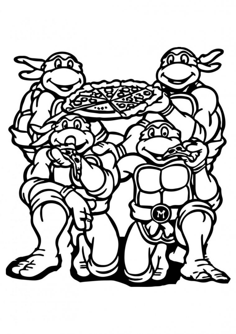 Coloriage Tortues Ninja À Imprimer Gratuitement  Moncoloriage.fr destiné Tortue A Imprimer